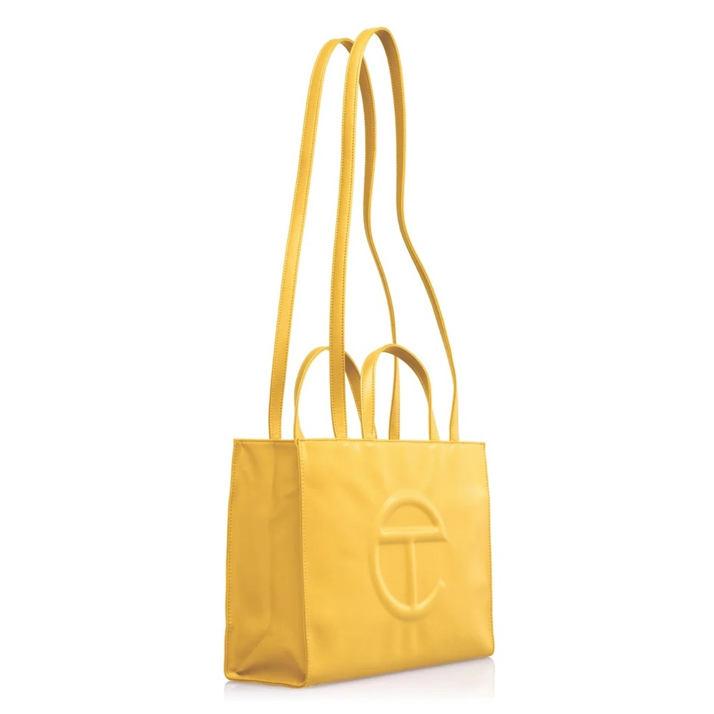 Telfar Medium Shopping Bag in Yellow